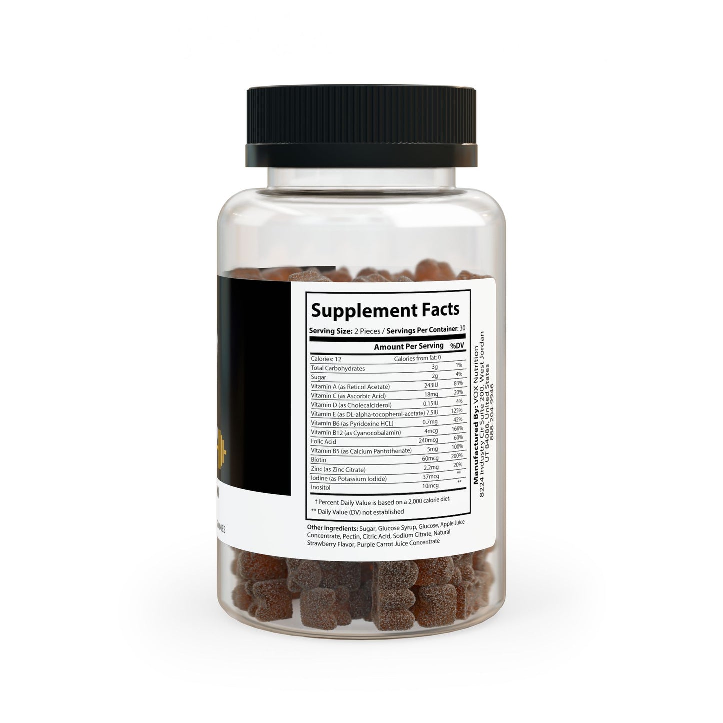 Kingdom FIT Multivitamin Gummies for Adults (60 Gummies)