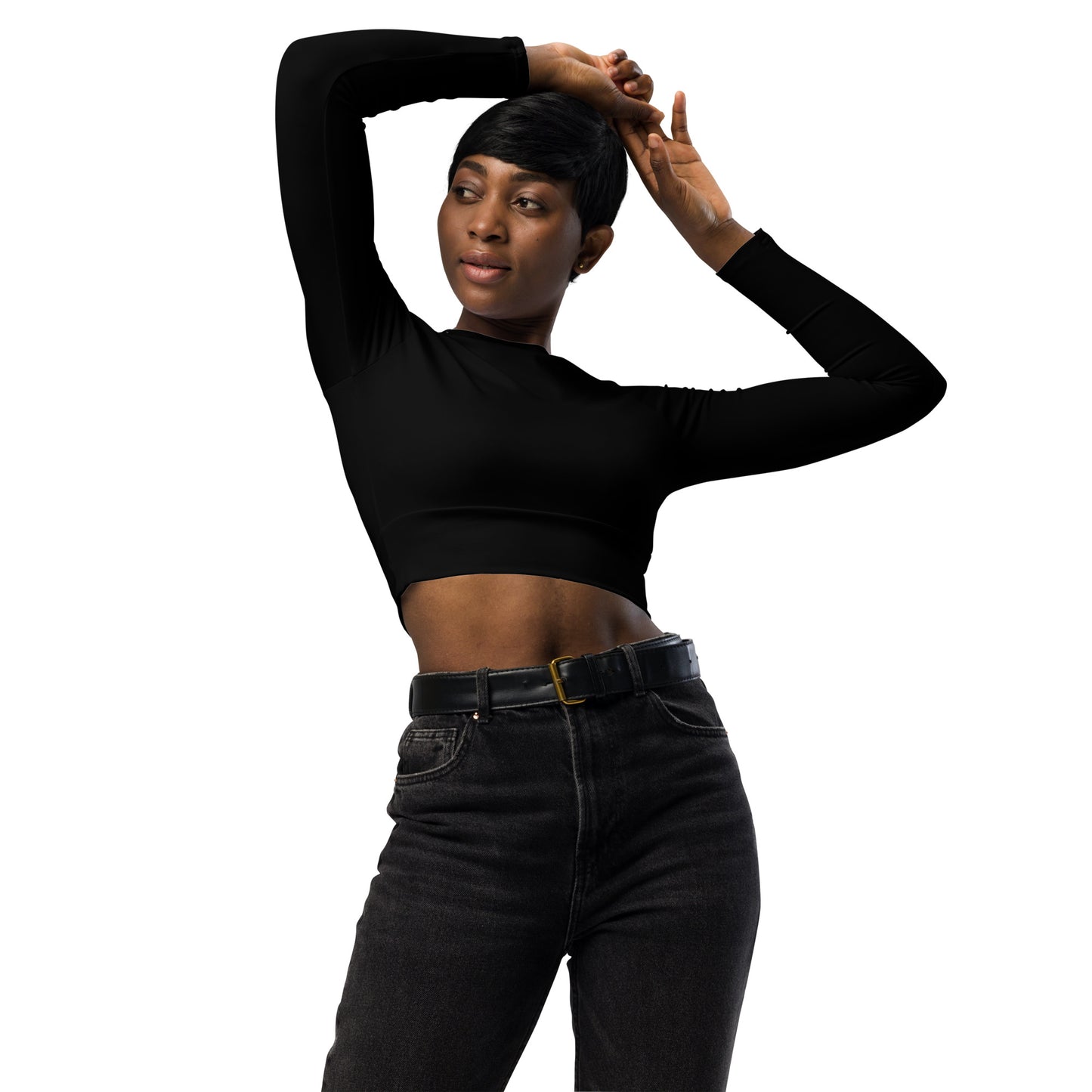 Kingdom Fit long-sleeve crop top