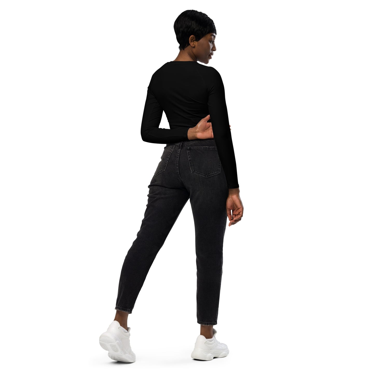 QueendomFit Long-sleeve Crop Top