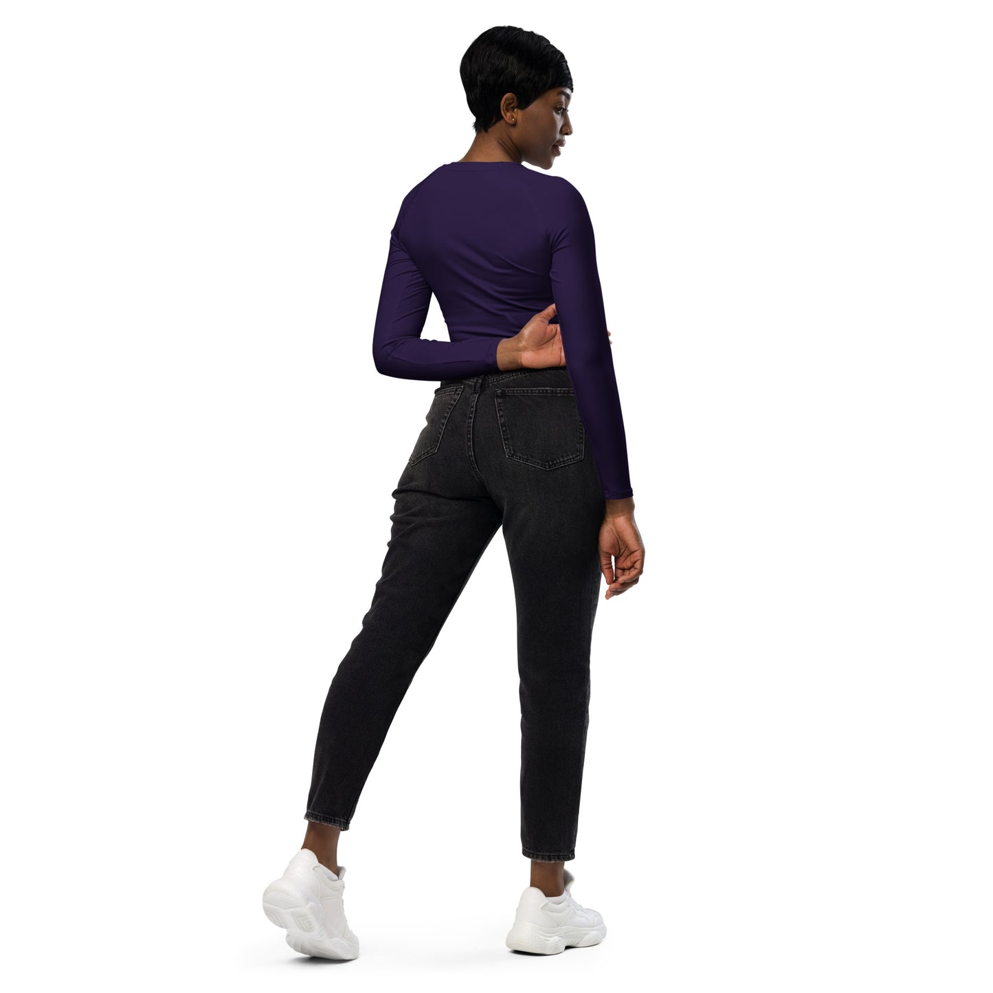 QueendomFit Long-sleeve Crop Top