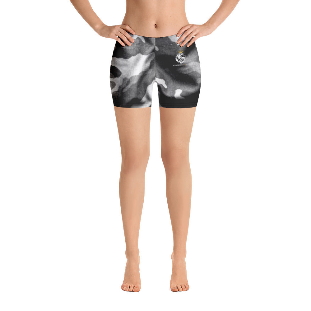 Grey Camo Shorts