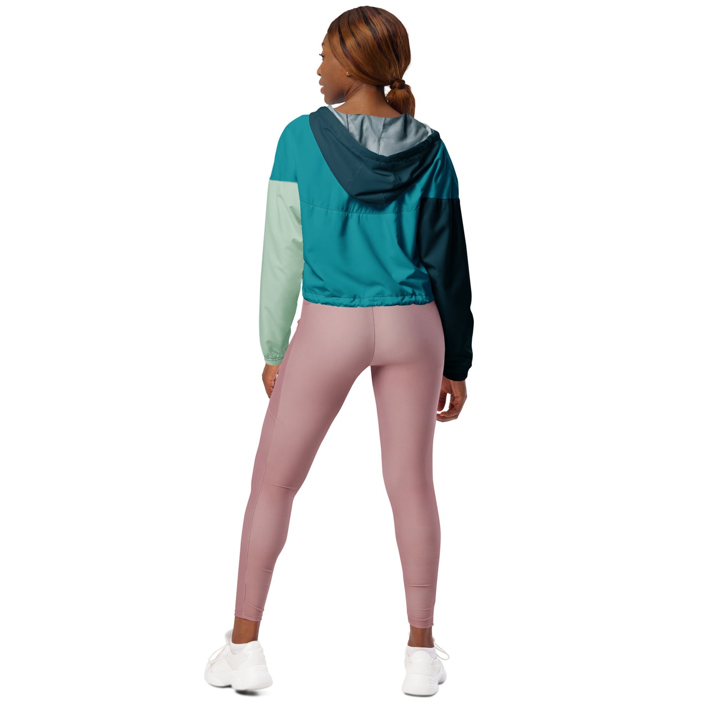 QueendomFit Cropped Windbreaker