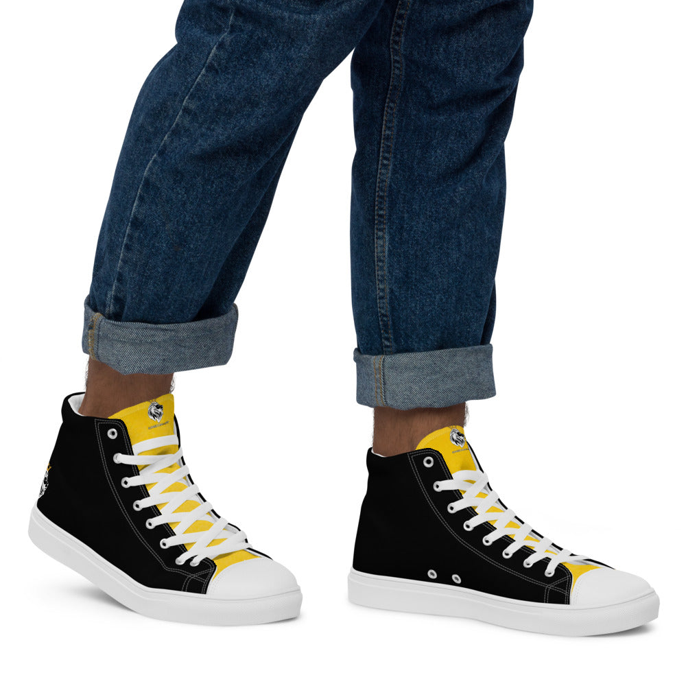 KingdomFit Men’s high top canvas shoes