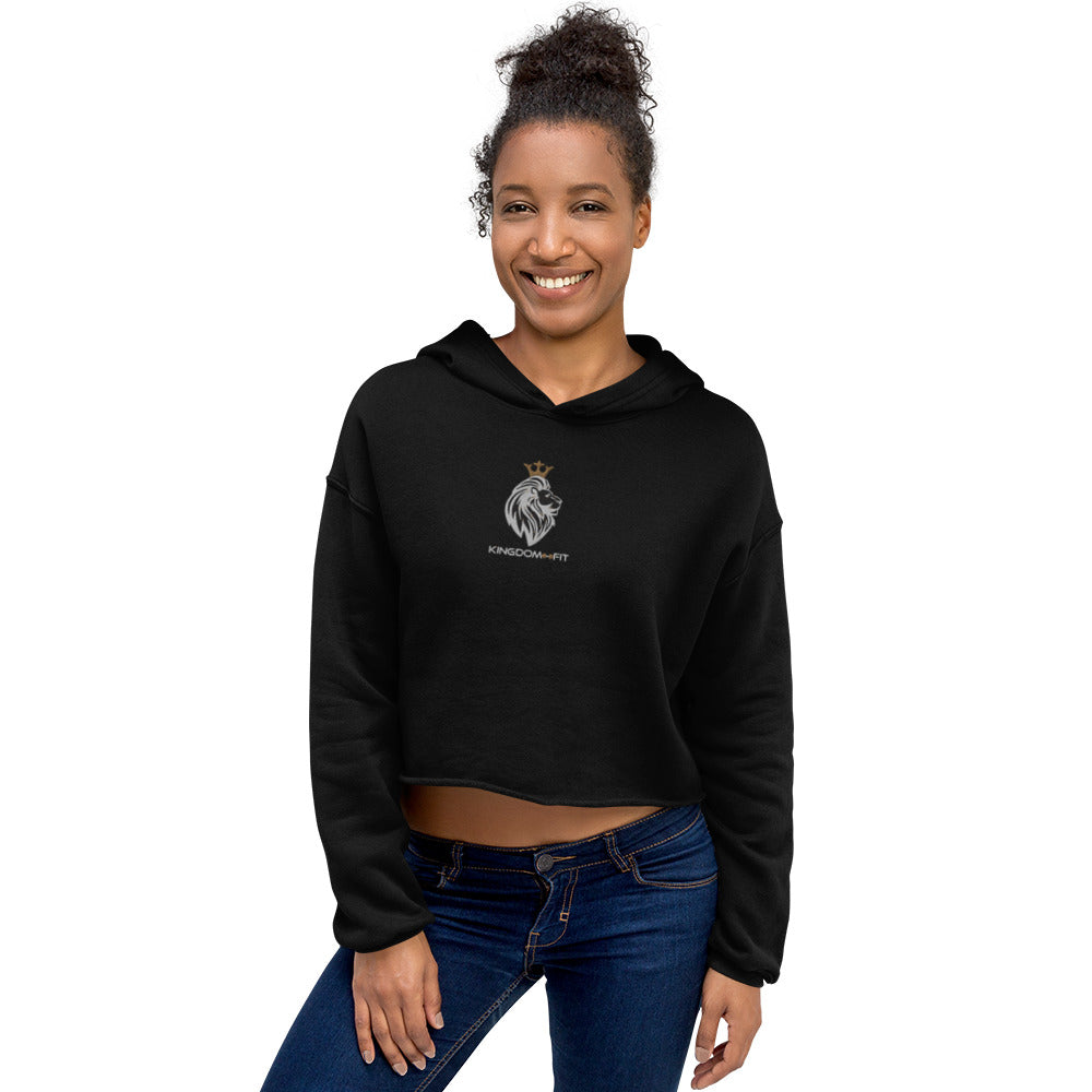 QueendomFit Crop Hoodie