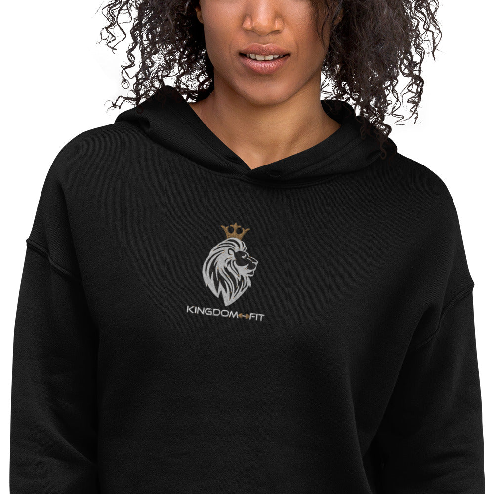 QueendomFit Crop Hoodie