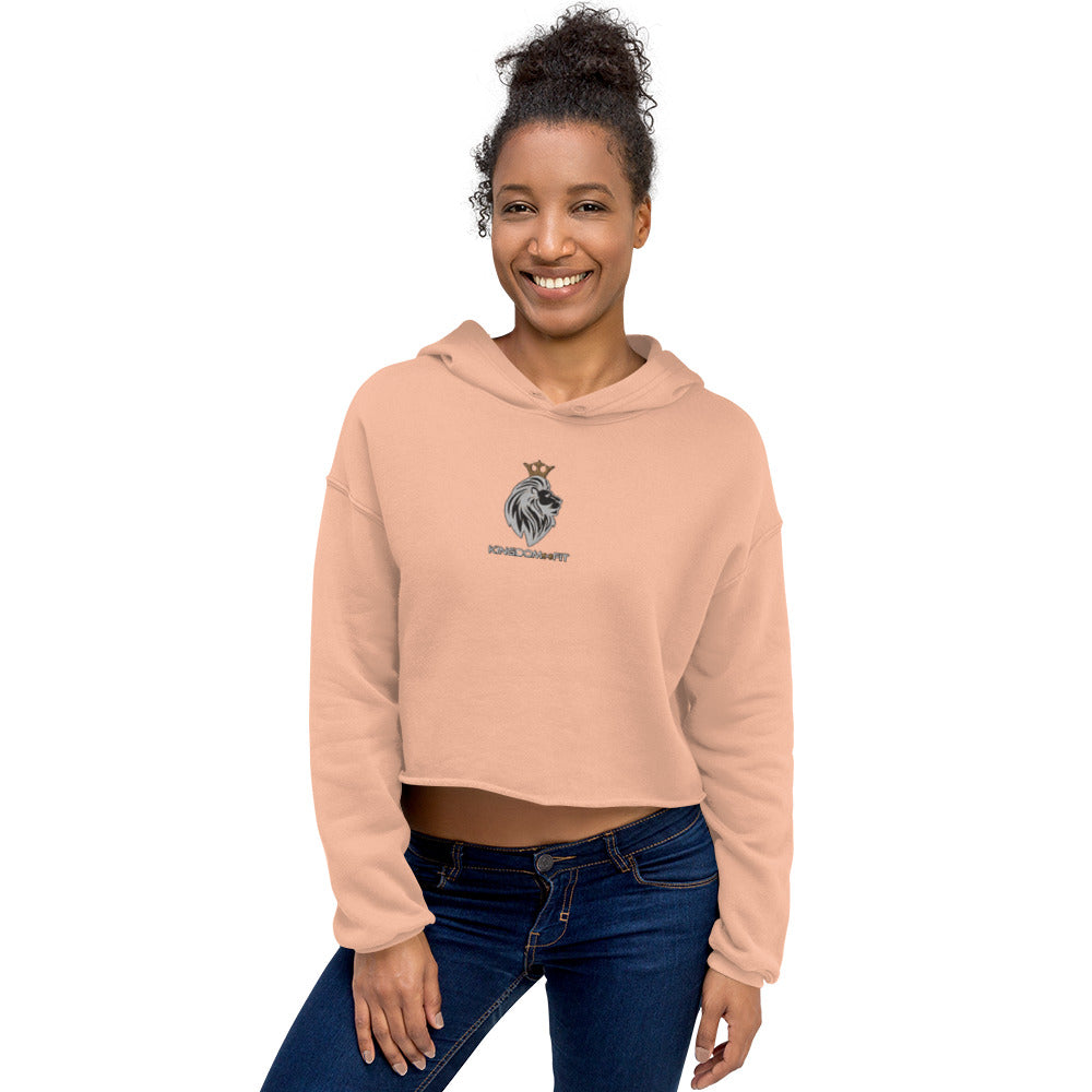 QueendomFit Crop Hoodie