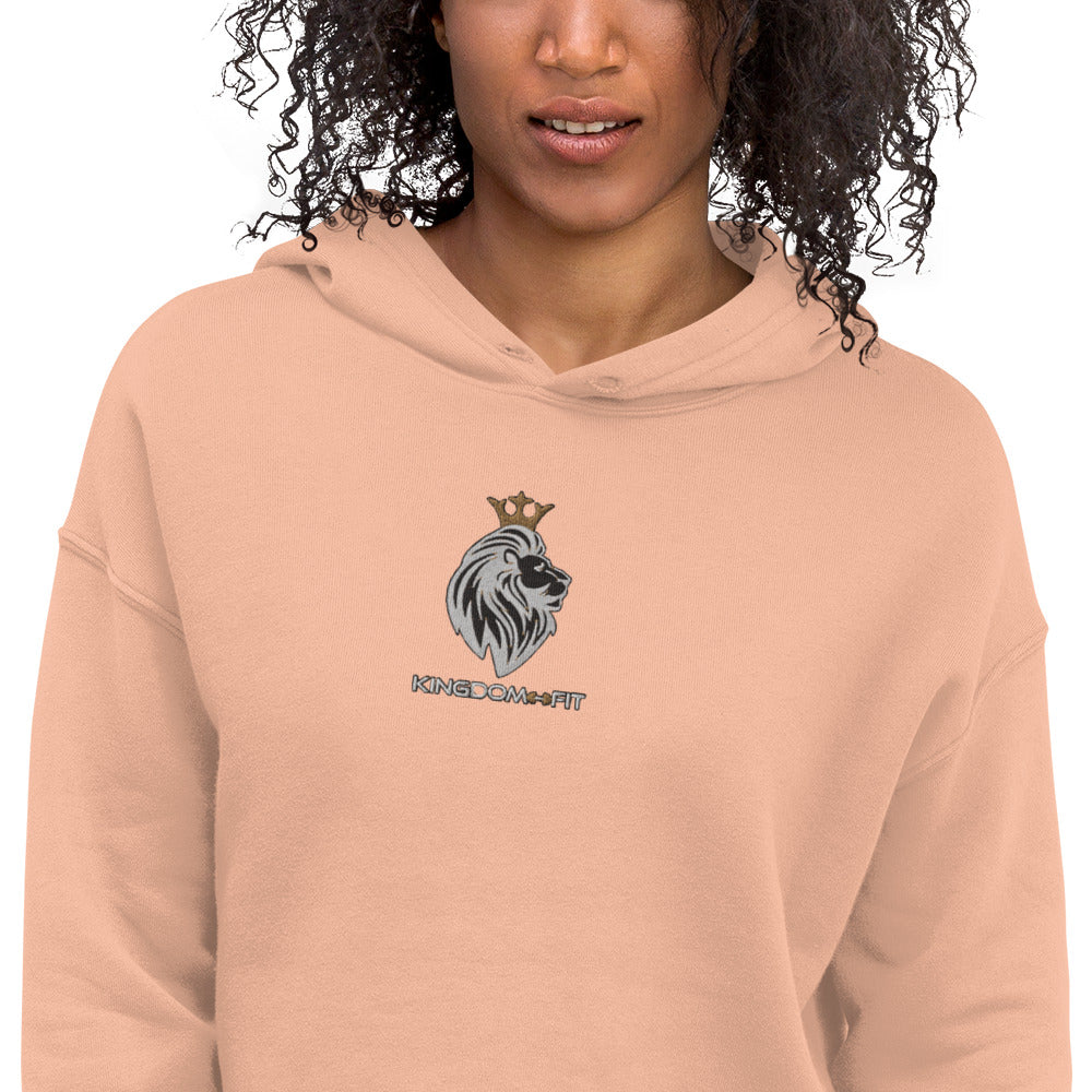 QueendomFit Crop Hoodie
