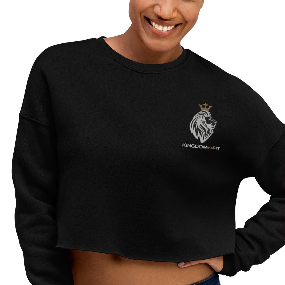 QueendomFit Crop Sweatshirt