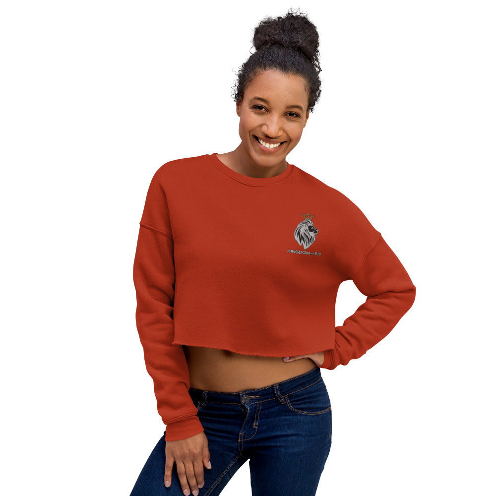 QueendomFit Crop Sweatshirt