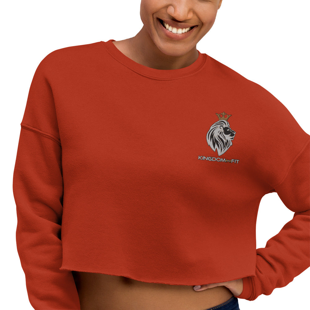 QueendomFit Crop Sweatshirt
