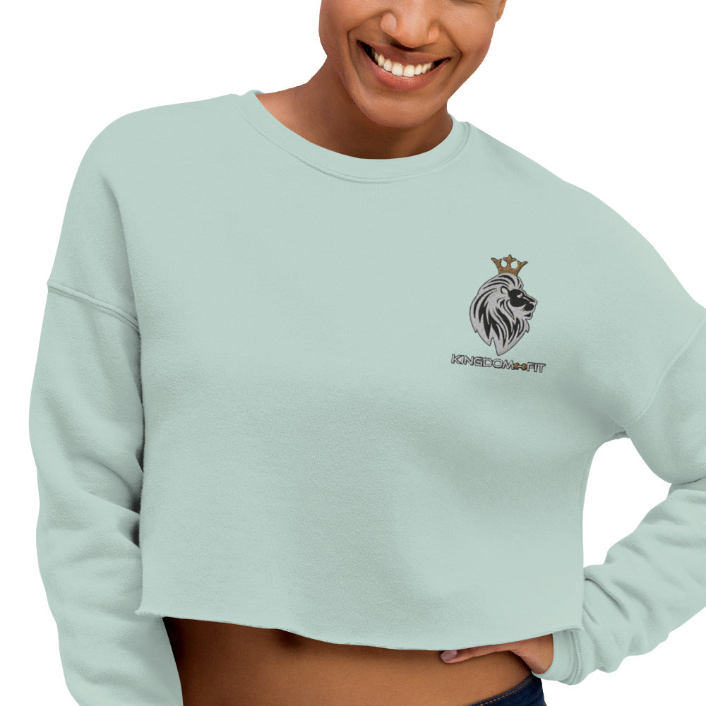 QueendomFit Crop Sweatshirt