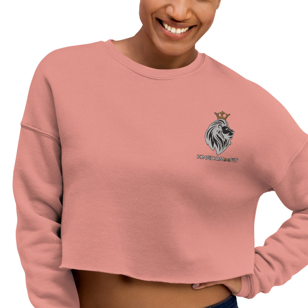QueendomFit Crop Sweatshirt