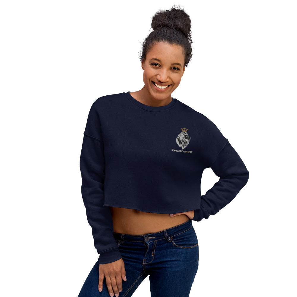 QueendomFit Crop Sweatshirt