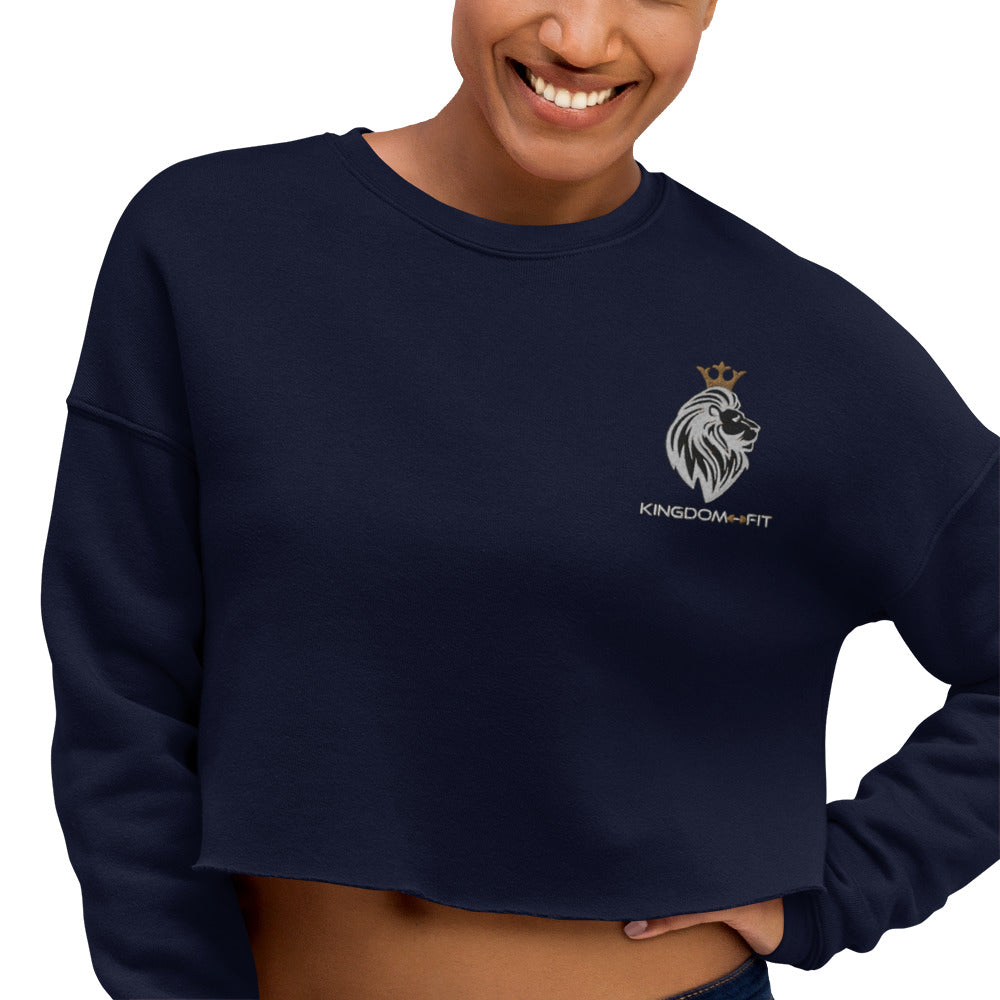 QueendomFit Crop Sweatshirt