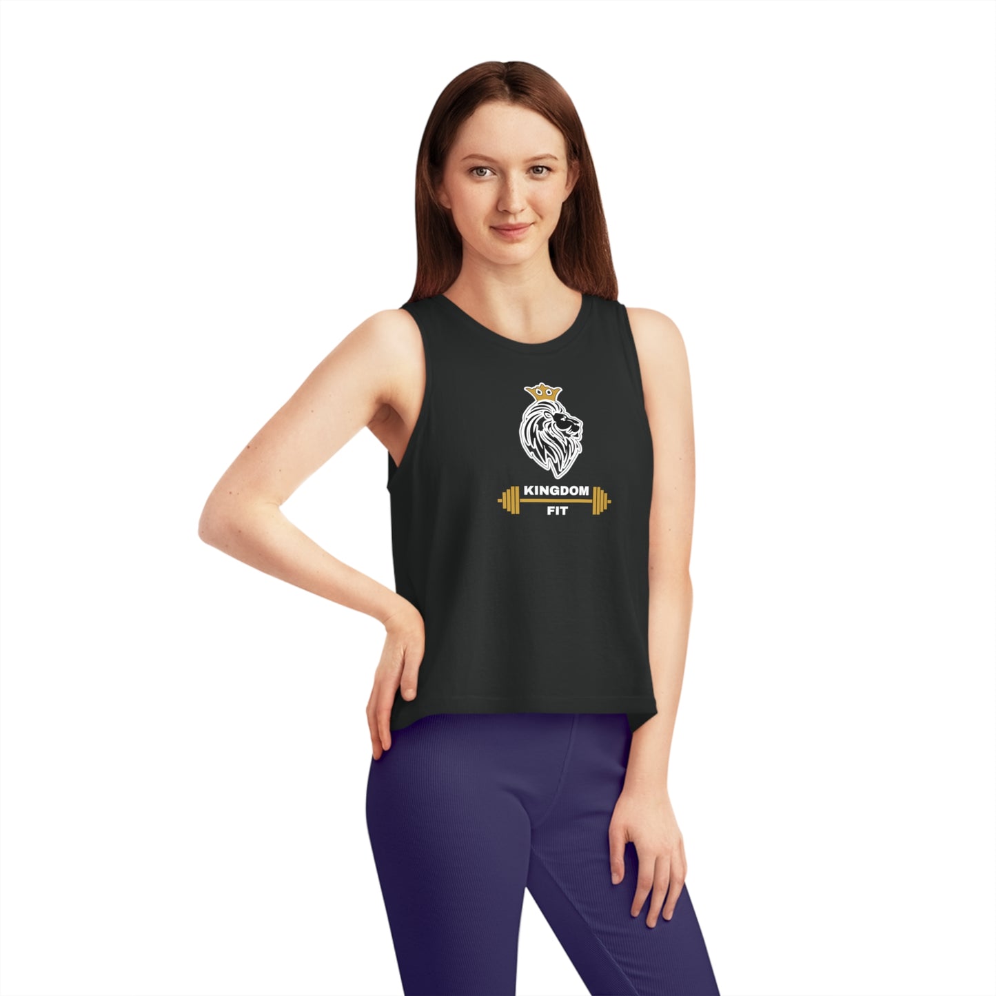 Kingdom FIT  Cropped Tank Top