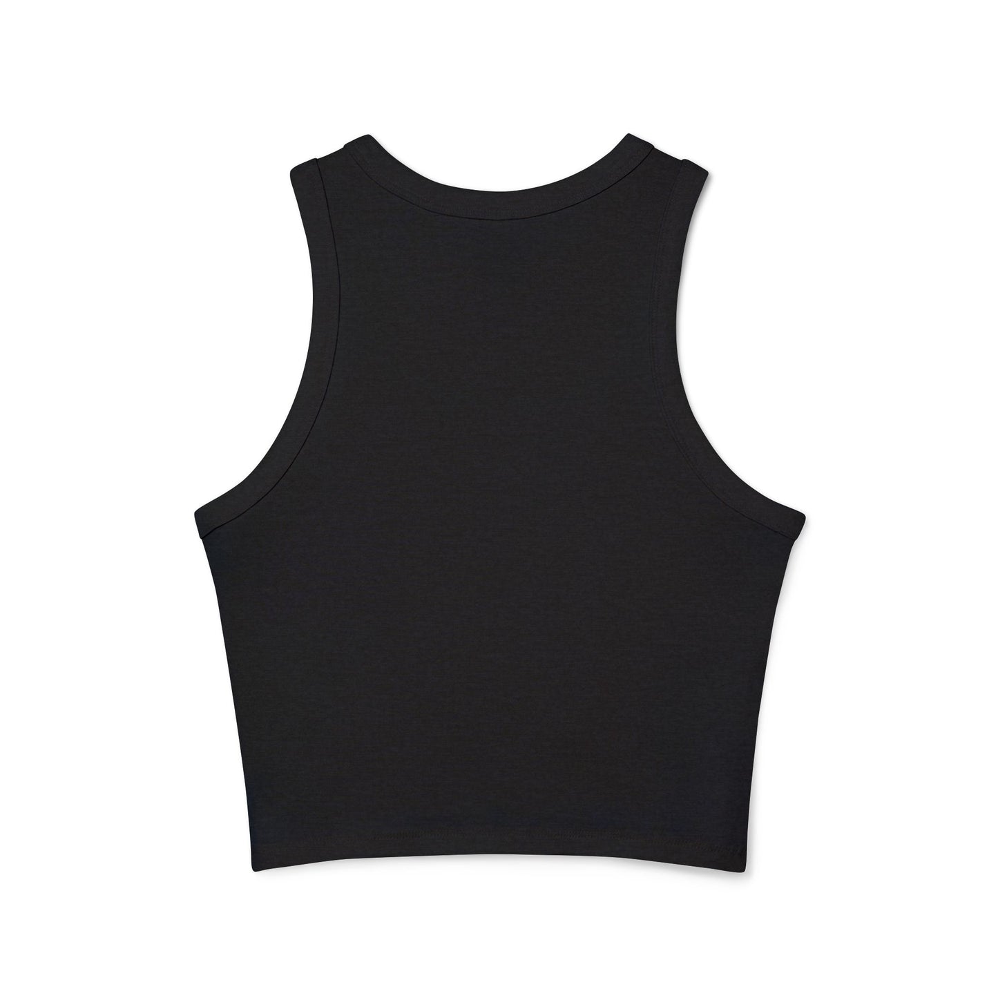 Ribbed Racer Tank — Crowned Lion Fitness Crop Top