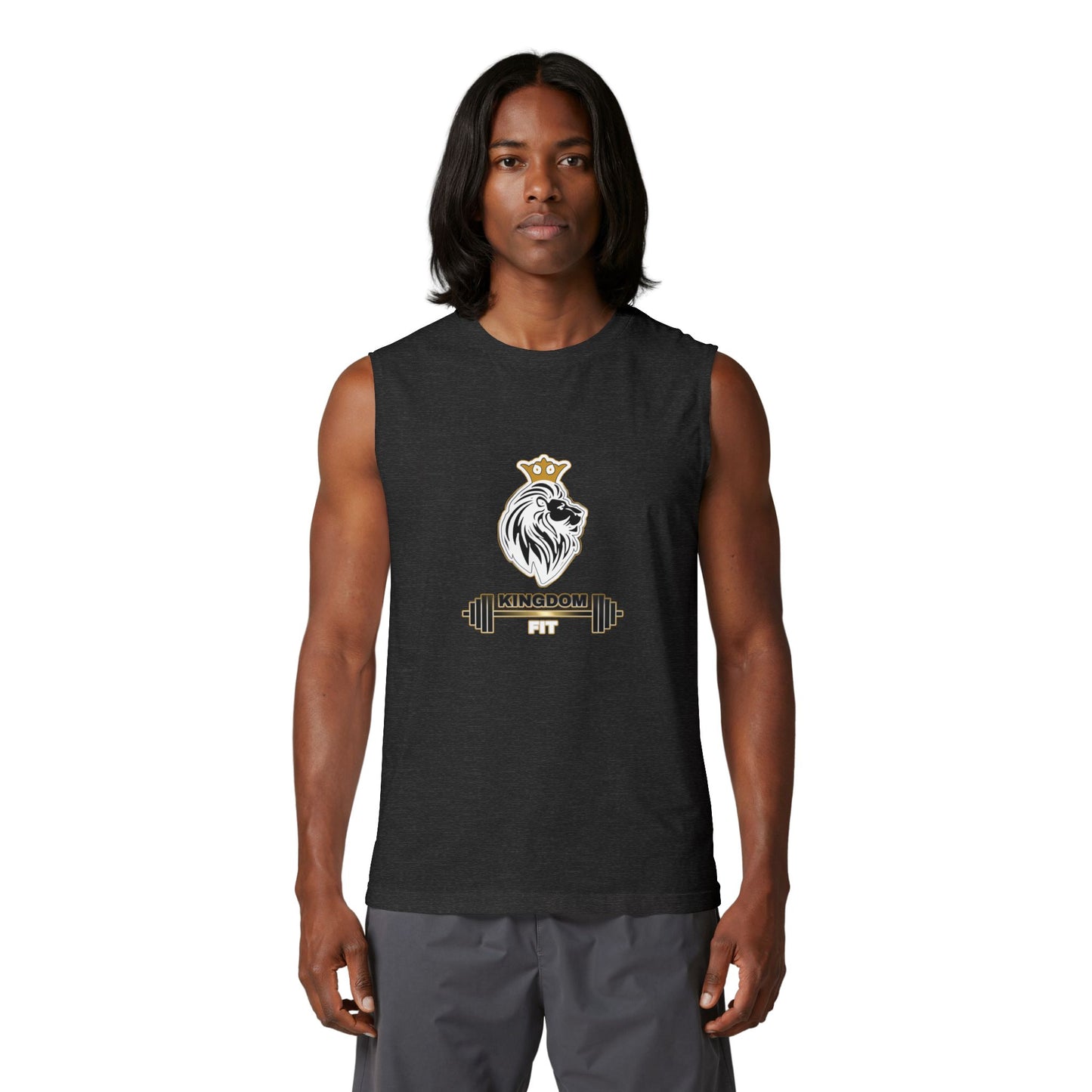 Kingdom Lift Muscle Tank — Lion Crown Gym Tank Top