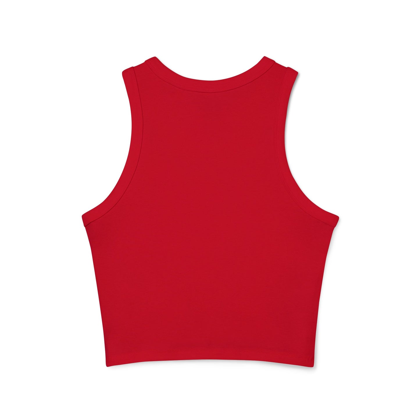 Ribbed Racer Tank — Crowned Lion Fitness Crop Top