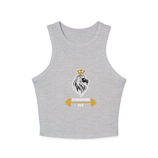 Women's Micro Rib Racer Tank Top