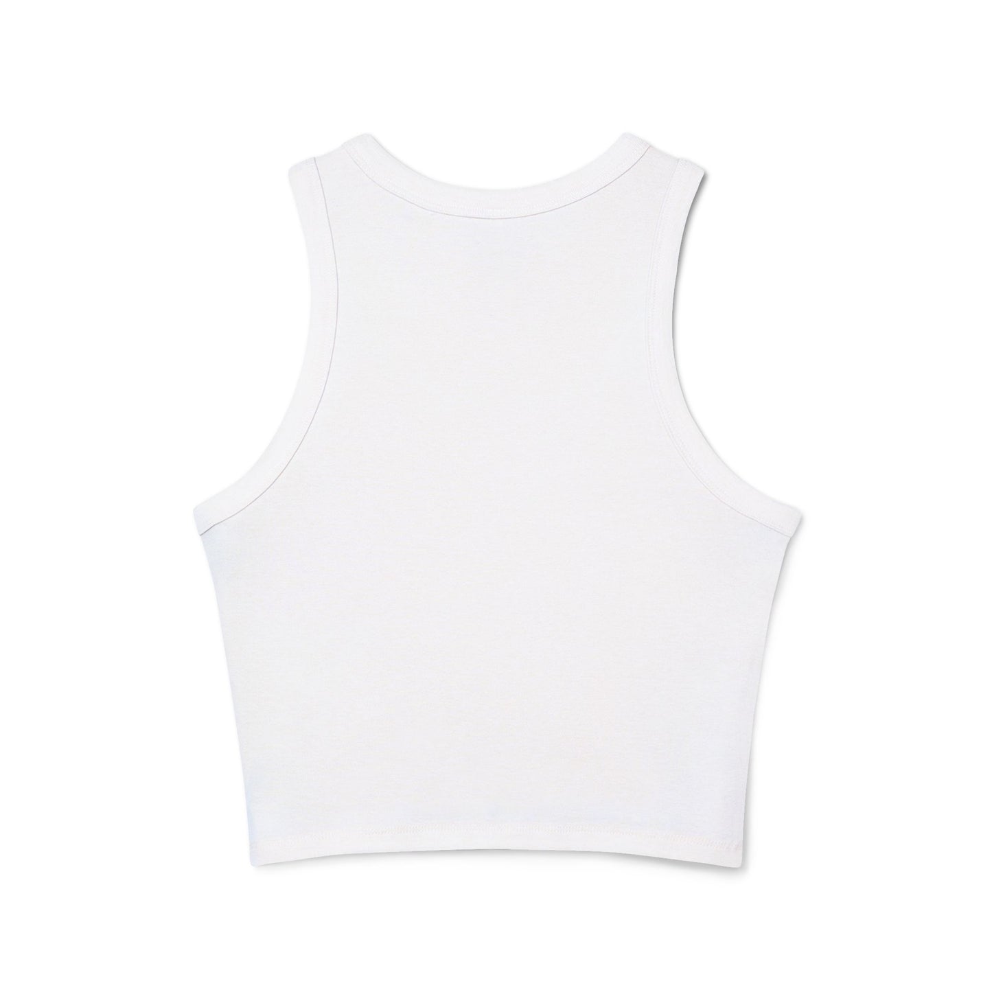 Ribbed Racer Tank — Crowned Lion Fitness Crop Top