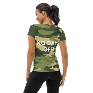 Kingdom FIT All-Over Print Women's Athletic T-shirt