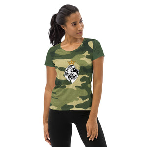 Kingdom FIT All-Over Print Women's Athletic T-shirt