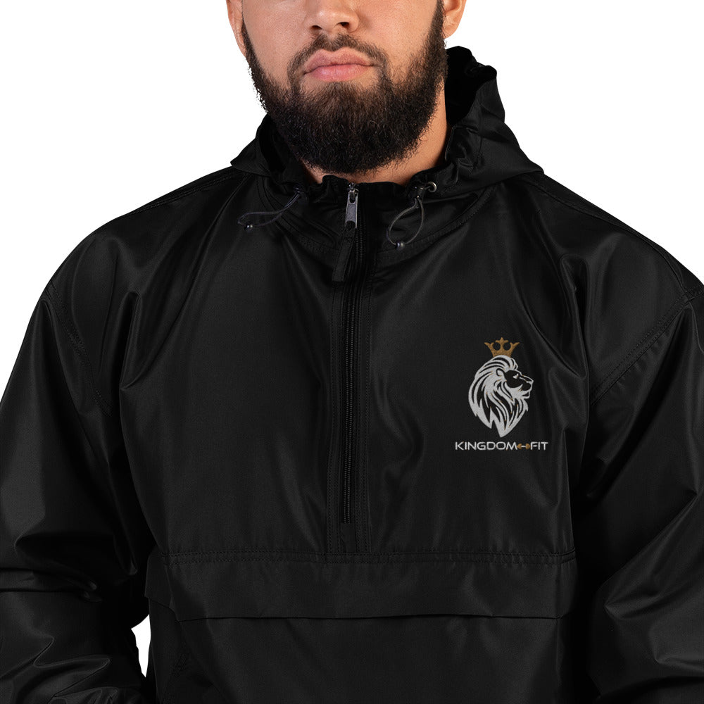 Kingdom FIT Embroidered Champion Packable Jacket