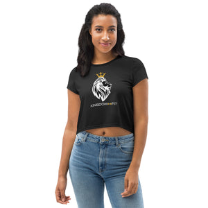 QueendomFit Crop Tee