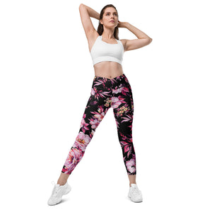 QueendomFit Crossover leggings with pockets