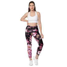Load image into Gallery viewer, QueendomFit Crossover leggings with pockets
