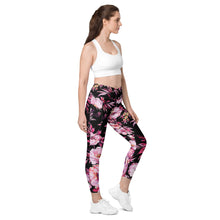 Load image into Gallery viewer, QueendomFit Crossover leggings with pockets
