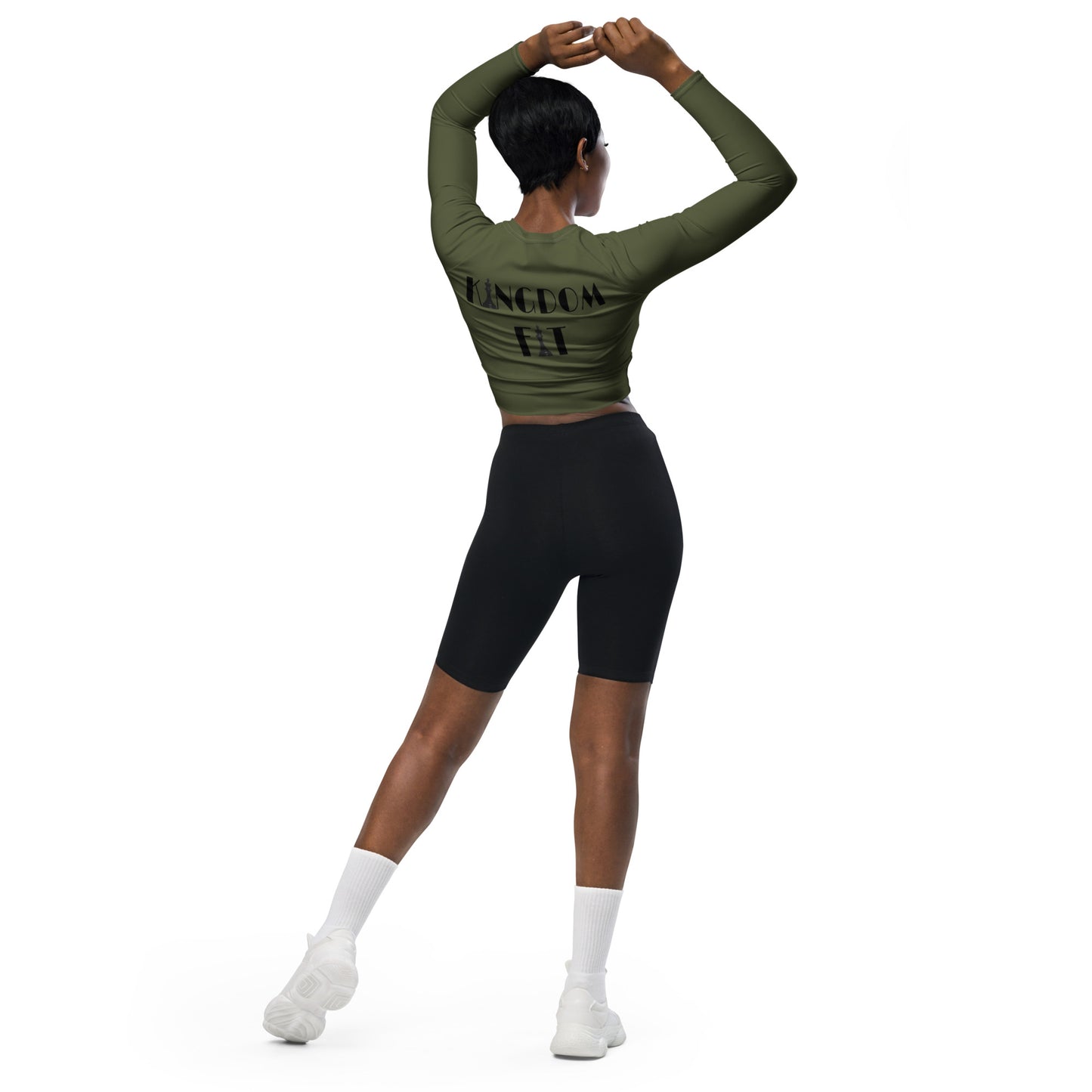 QueendomFit Long-sleeve Crop Top