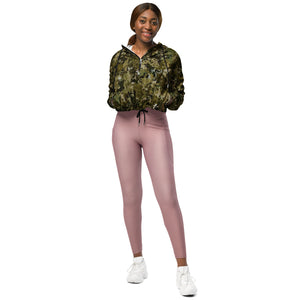 QueendomFit  cropped windbreaker