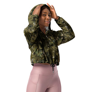QueendomFit  cropped windbreaker