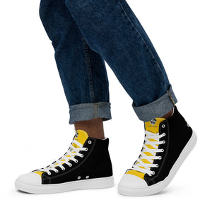 KingdomFit Men’s high top canvas shoes