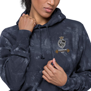 QueendomFit Champion tie-dye hoodie
