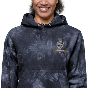 QueendomFit Champion tie-dye hoodie